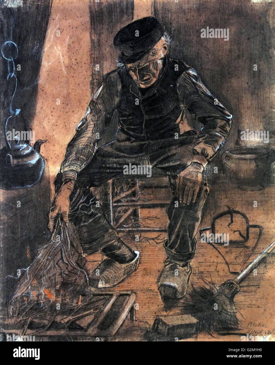 Painting by the famous Dutch artist Vincent Van Gogh (30th March 1853 ...
