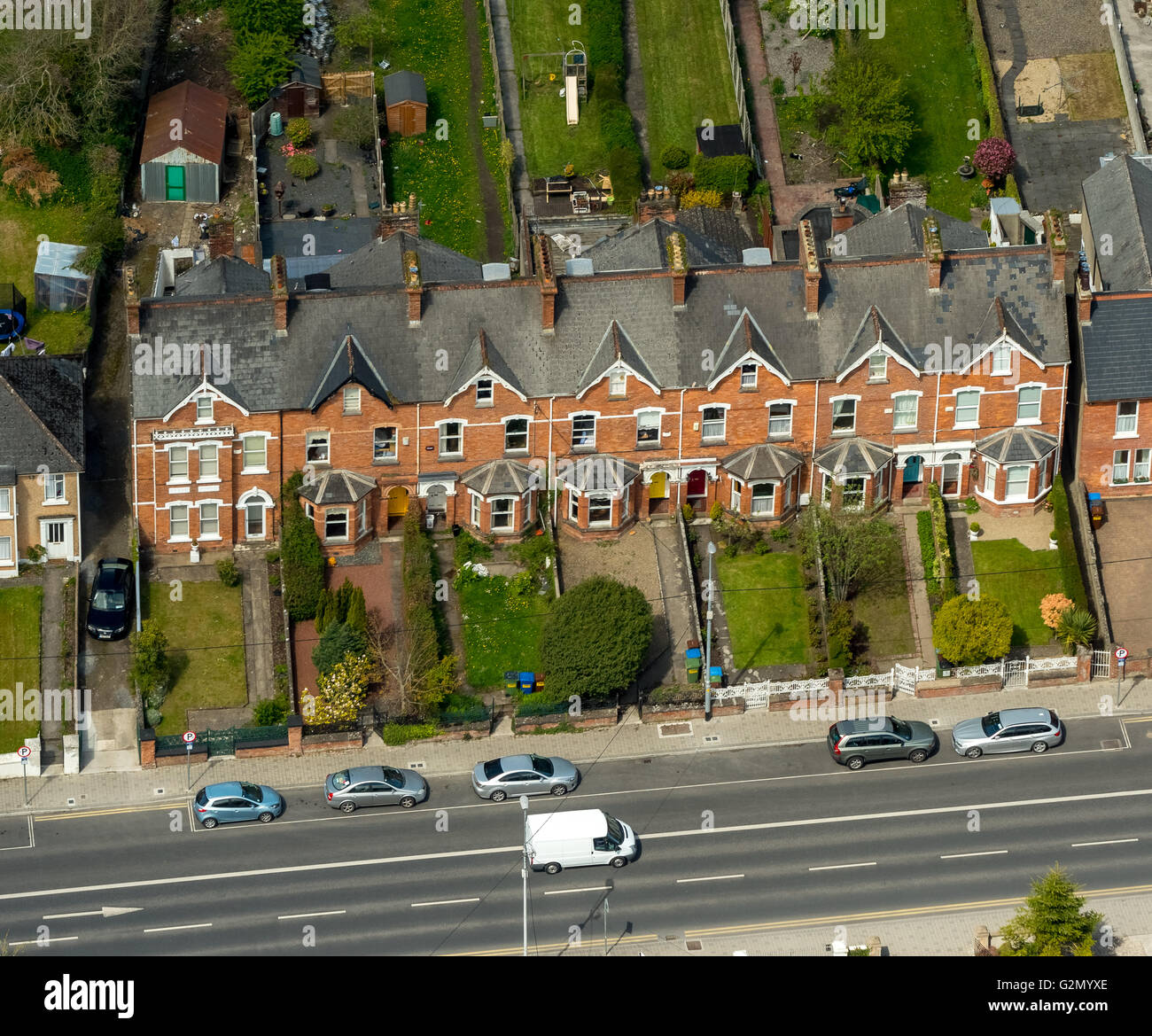 Aerial view, Terrace Housing Limerick, Limerick, COUNTY CLARE, Limerick