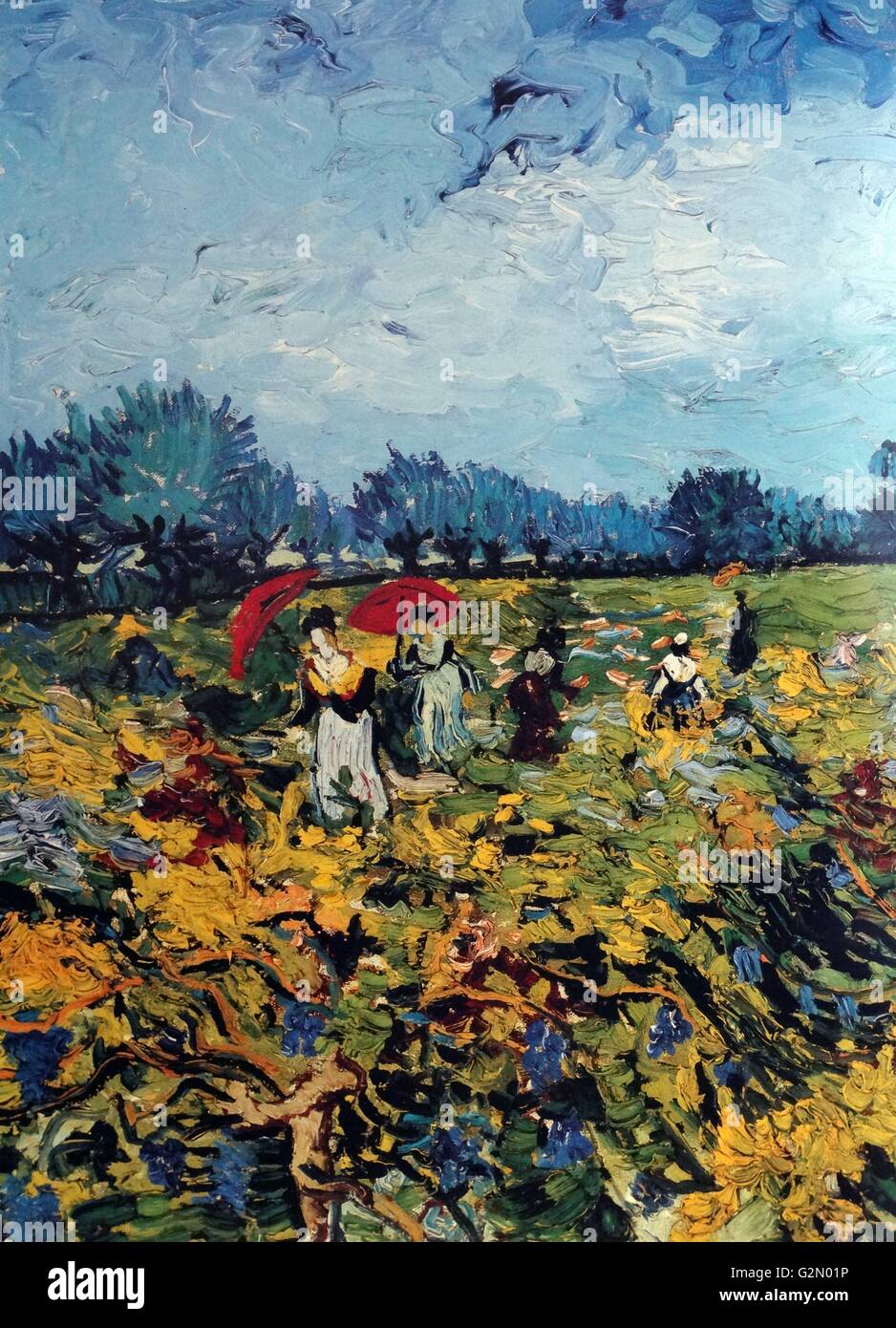 the green vineyard van gogh