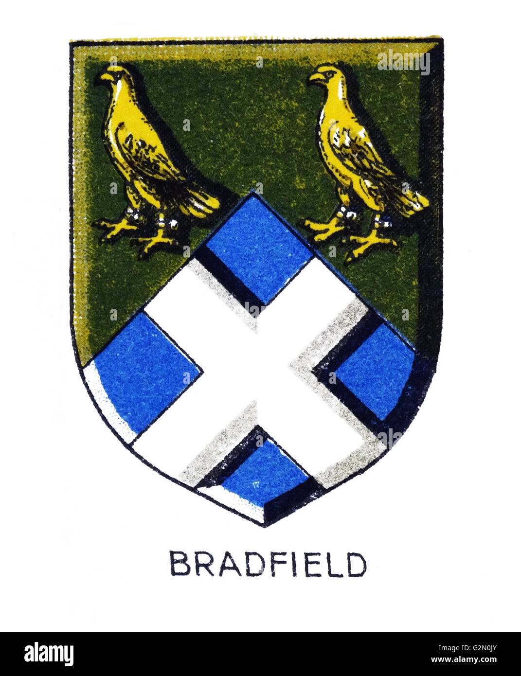 Emblem of Bradfield College, Bradfield, Berkshire Stock Photo Alamy
