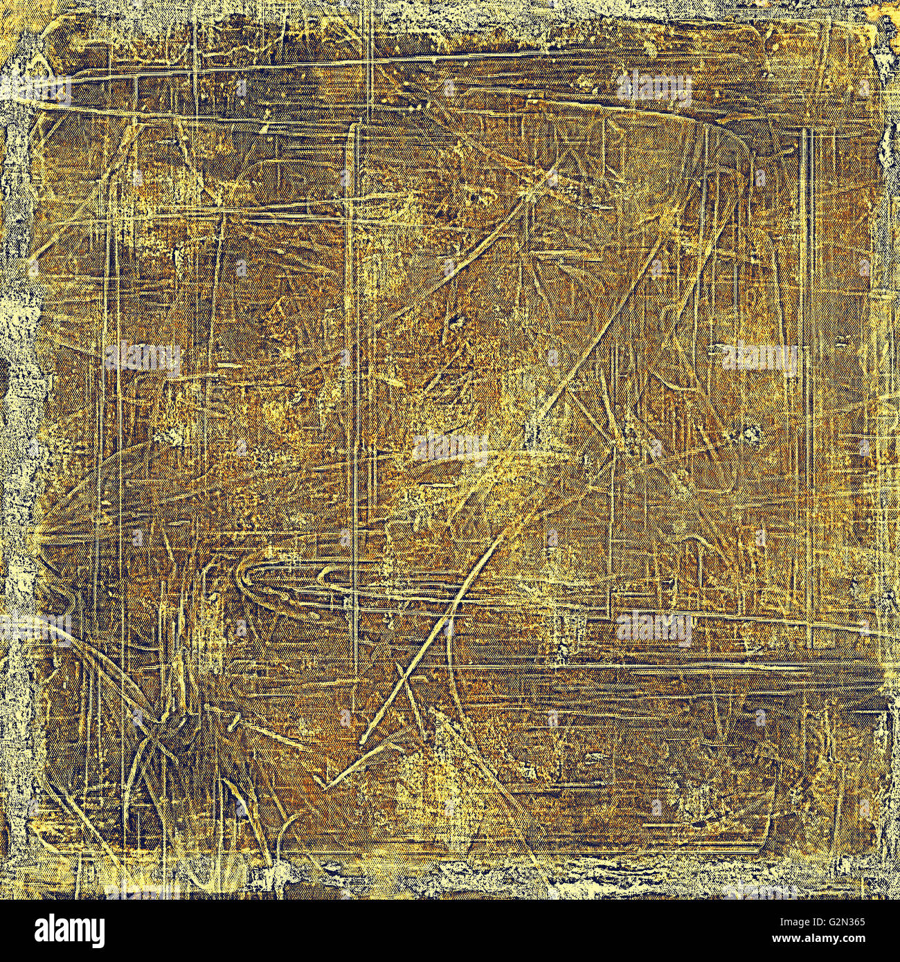 Vintage design background - Grungy style ancient texture with different ...
