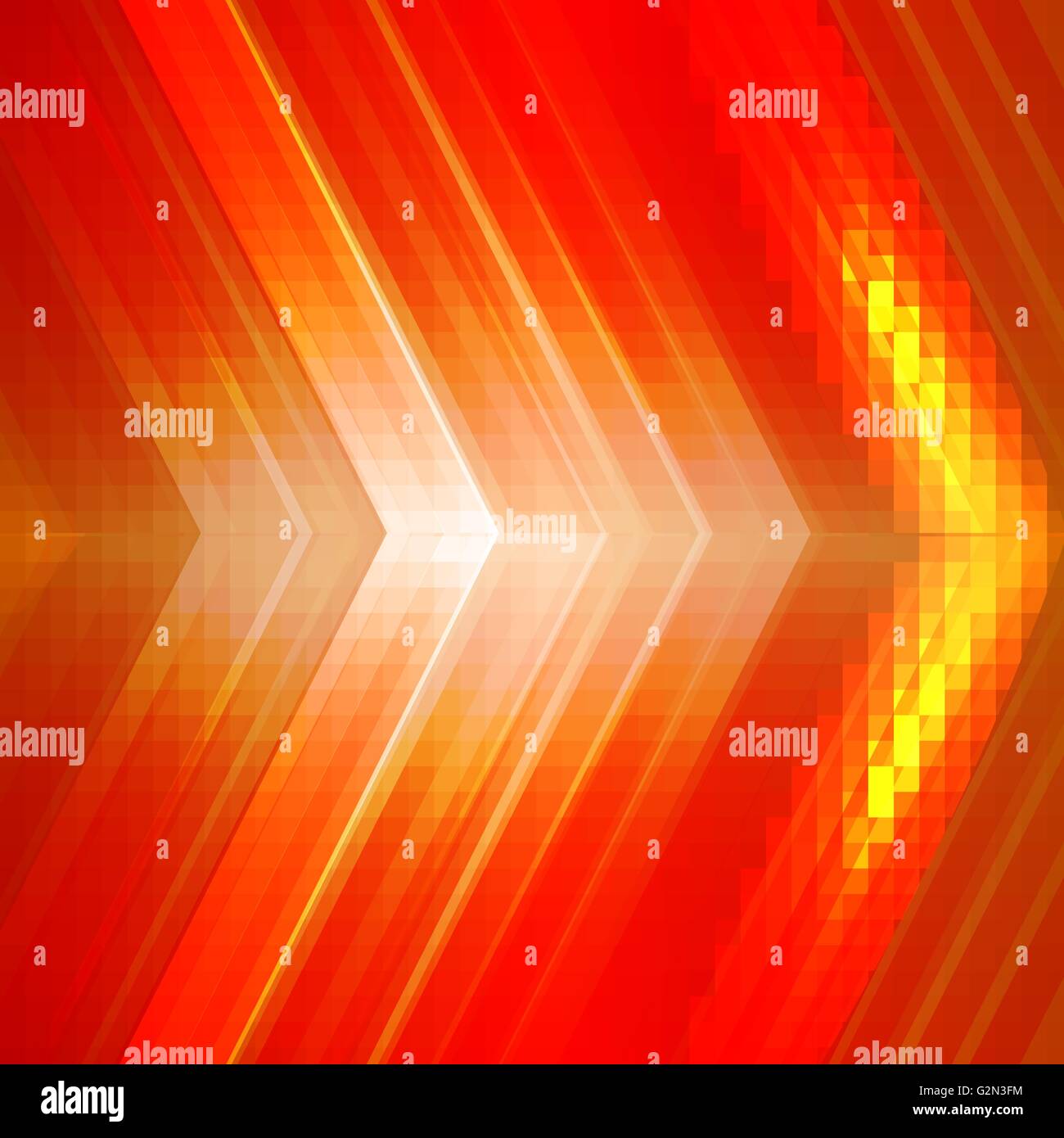 Abstract orange background with arrows Stock Vector Image & Art - Alamy