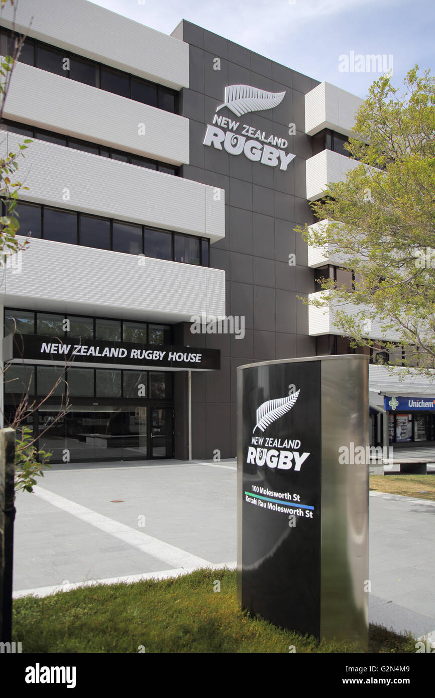 new zealand rugby headquarters wellington Stock Photo Alamy