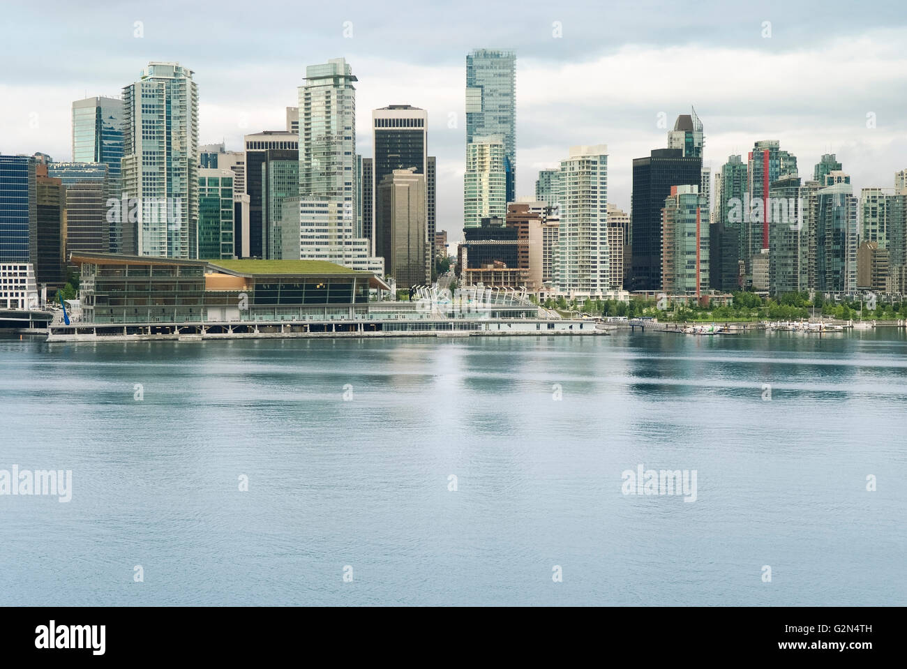 Vancouver skyline. View of Downtown Vancouver, Canada Stock Photo - Alamy