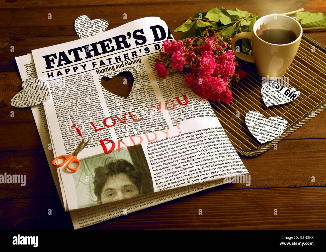 Gift for Father&rsquo;s Day Stock Photo - Alamy