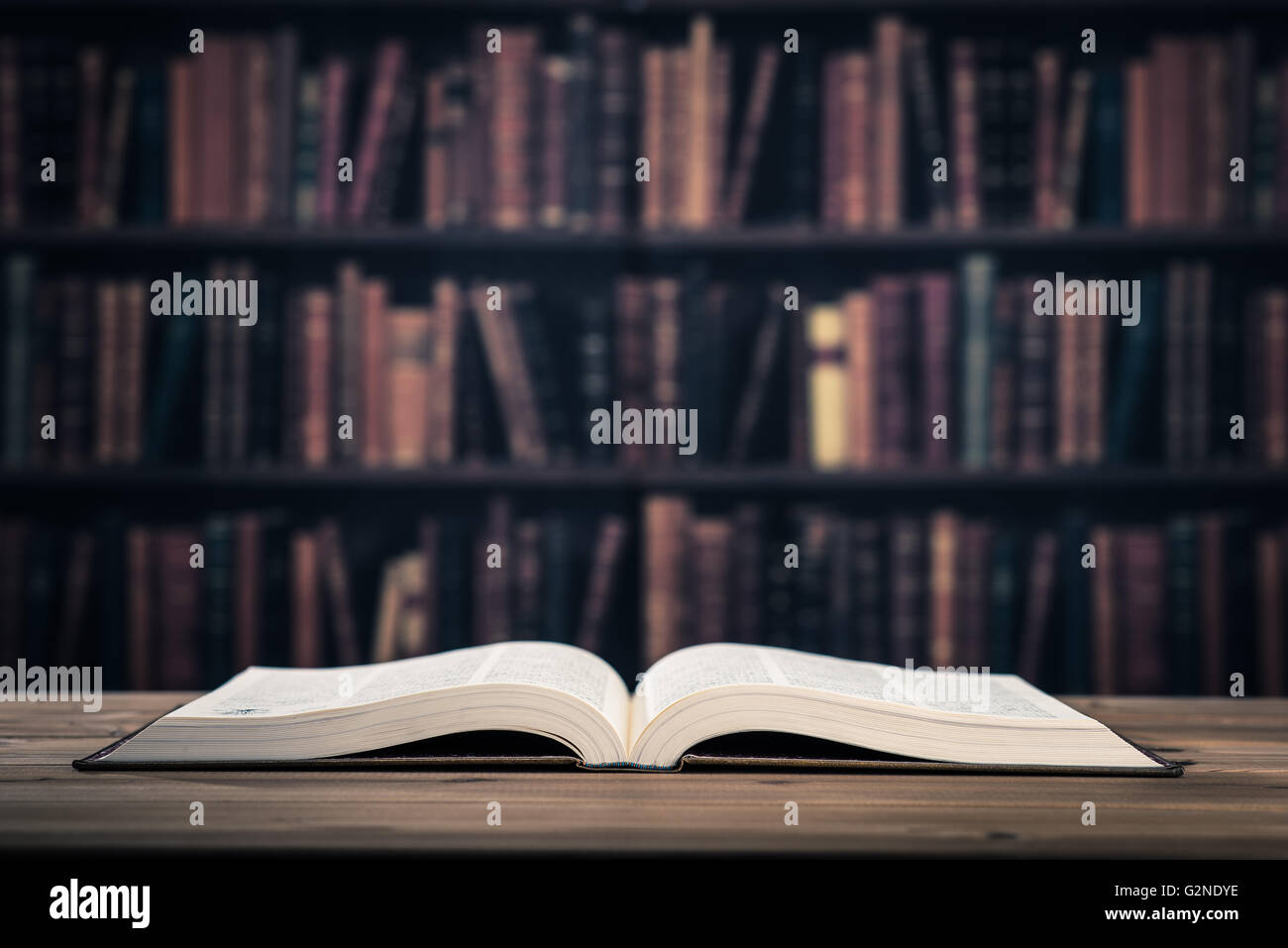 Heavy book Stock Photo