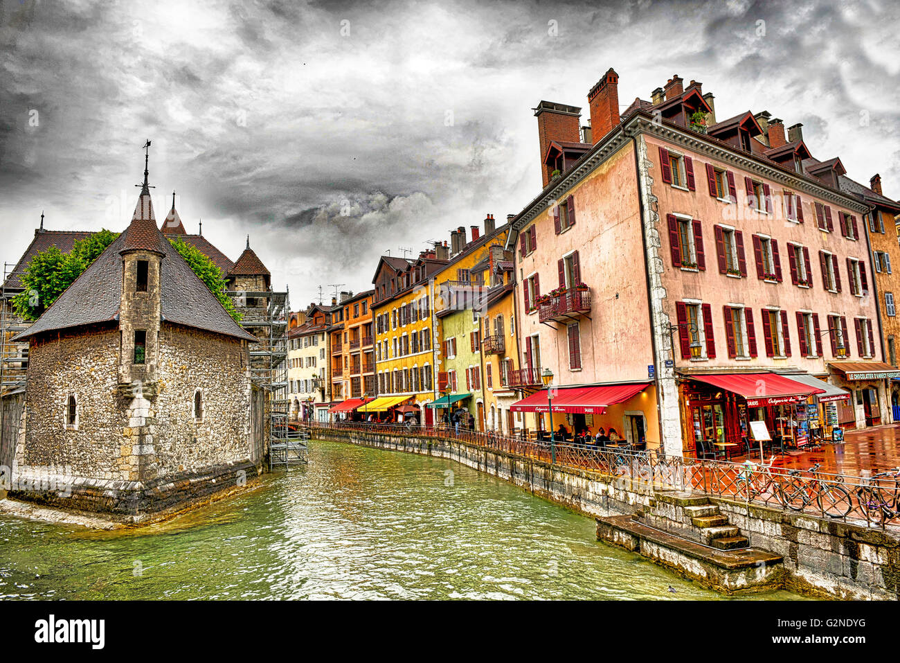 Lac de Annecy in the French Alps Stock Photo - Alamy
