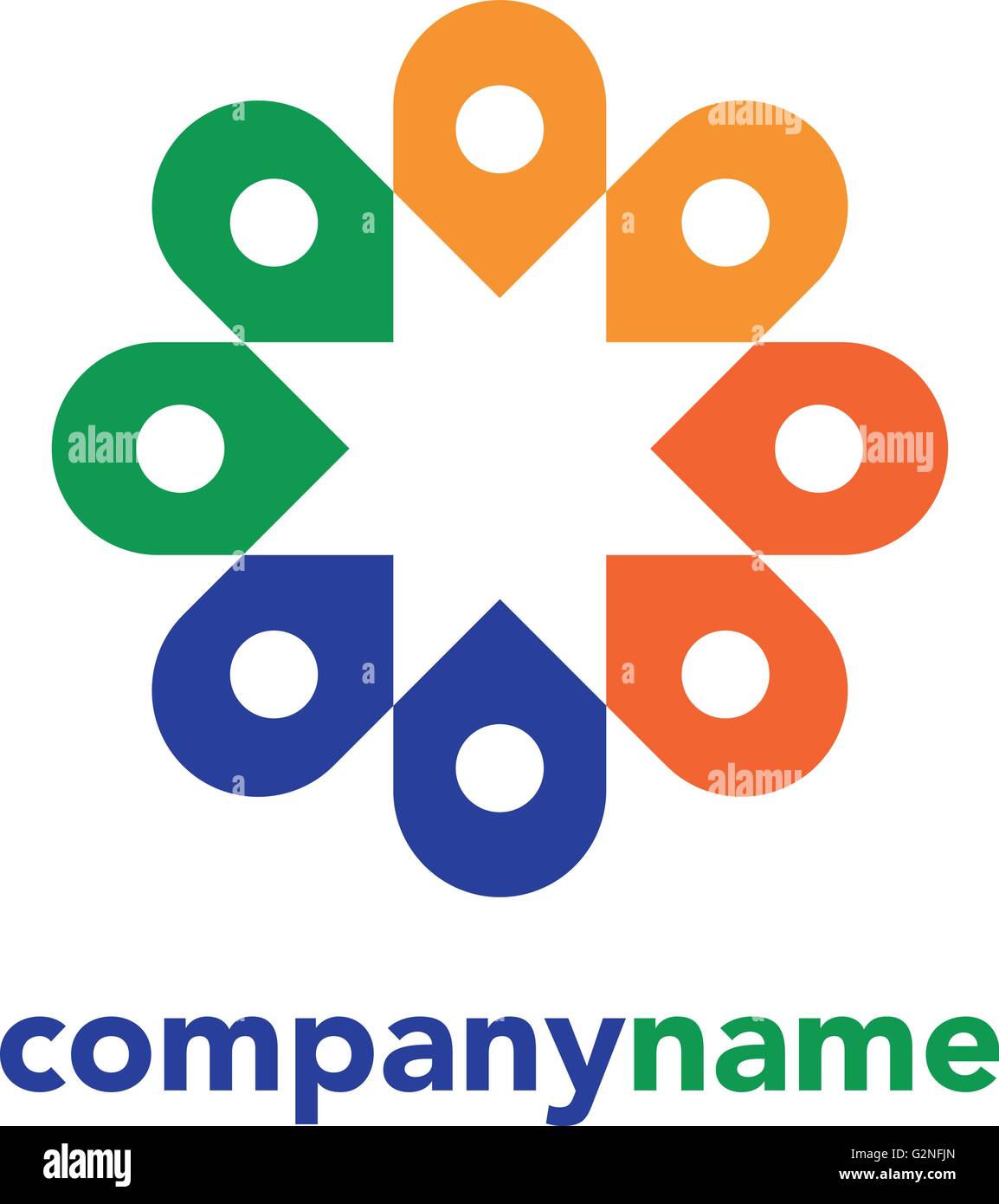 Abstract Vector Logo Design Template. Creative Concept Icon Stock ...
