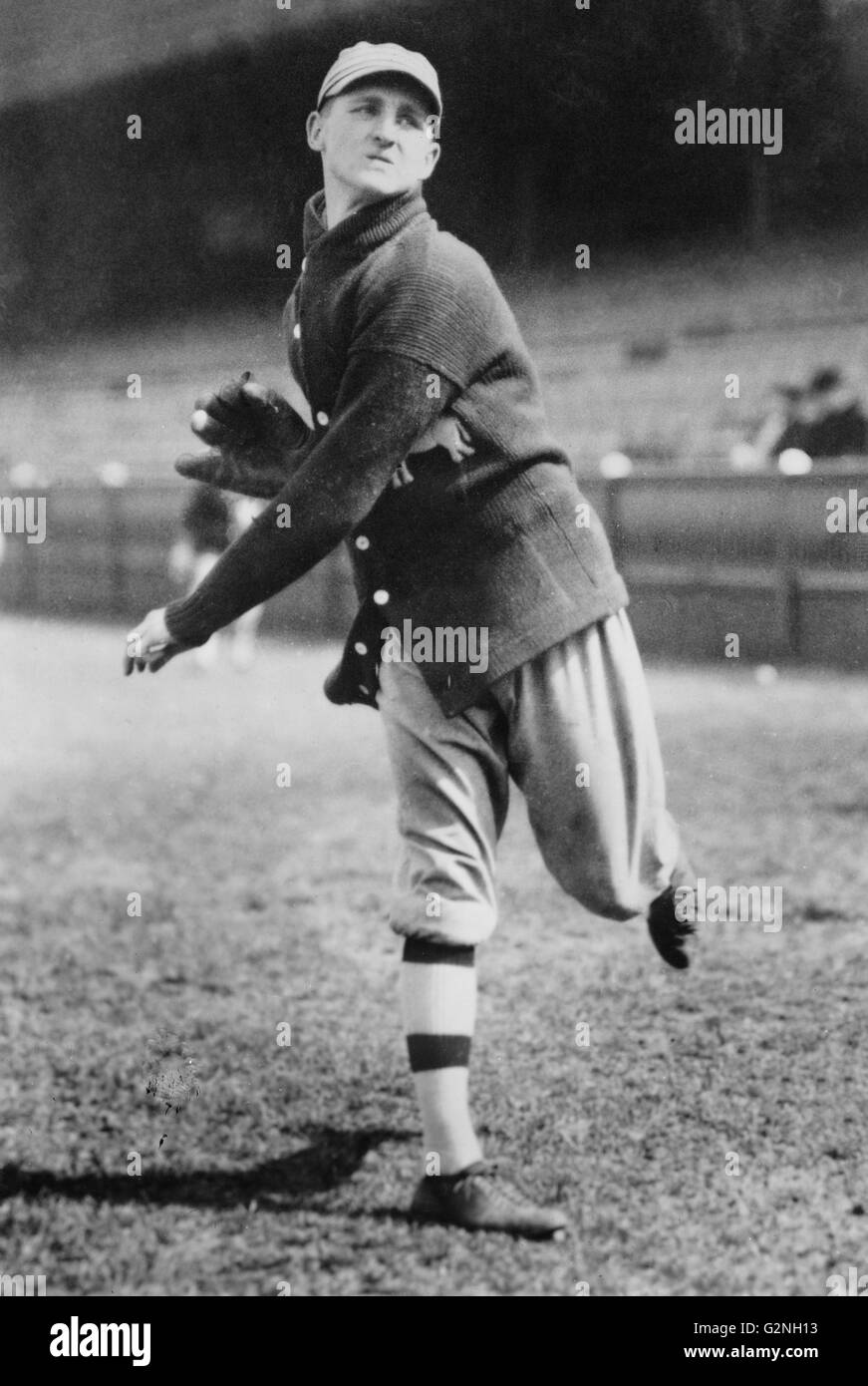 Herb Pennock, Major League Baseball Player, Philadelphia Athletics, Portrait, circa 1914 Stock Photo