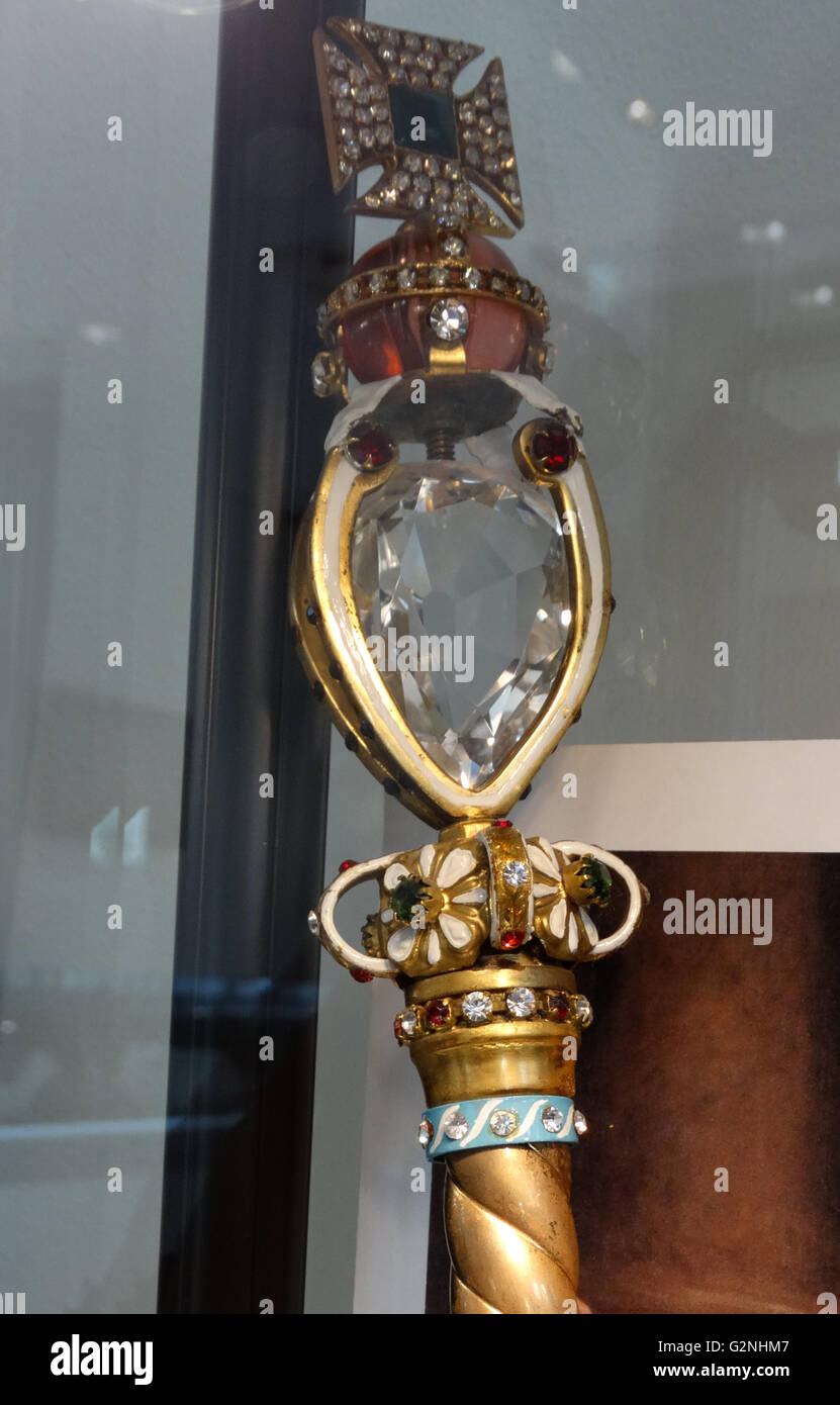 The Sceptre with the Cross, also known as the St Edward's Sceptre, the