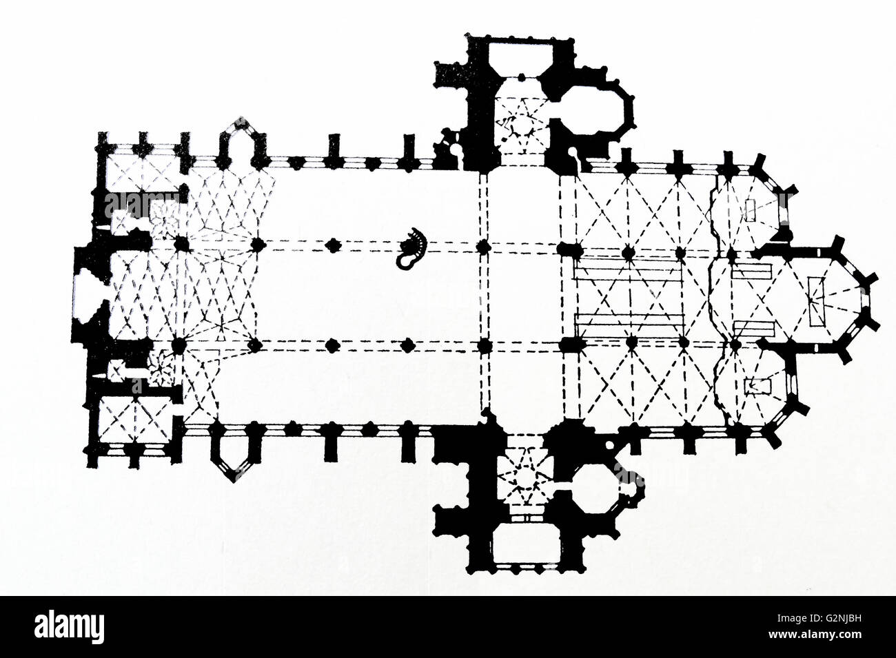 Gothic Church Floor Plan