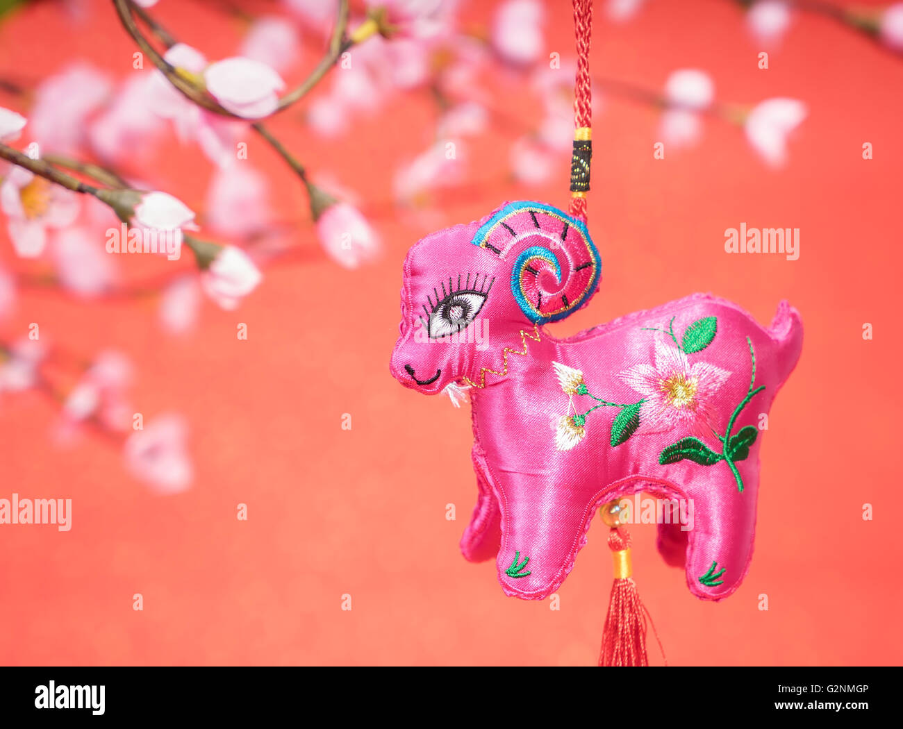 Japanese new year gold sheep hi-res stock photography and images - Alamy