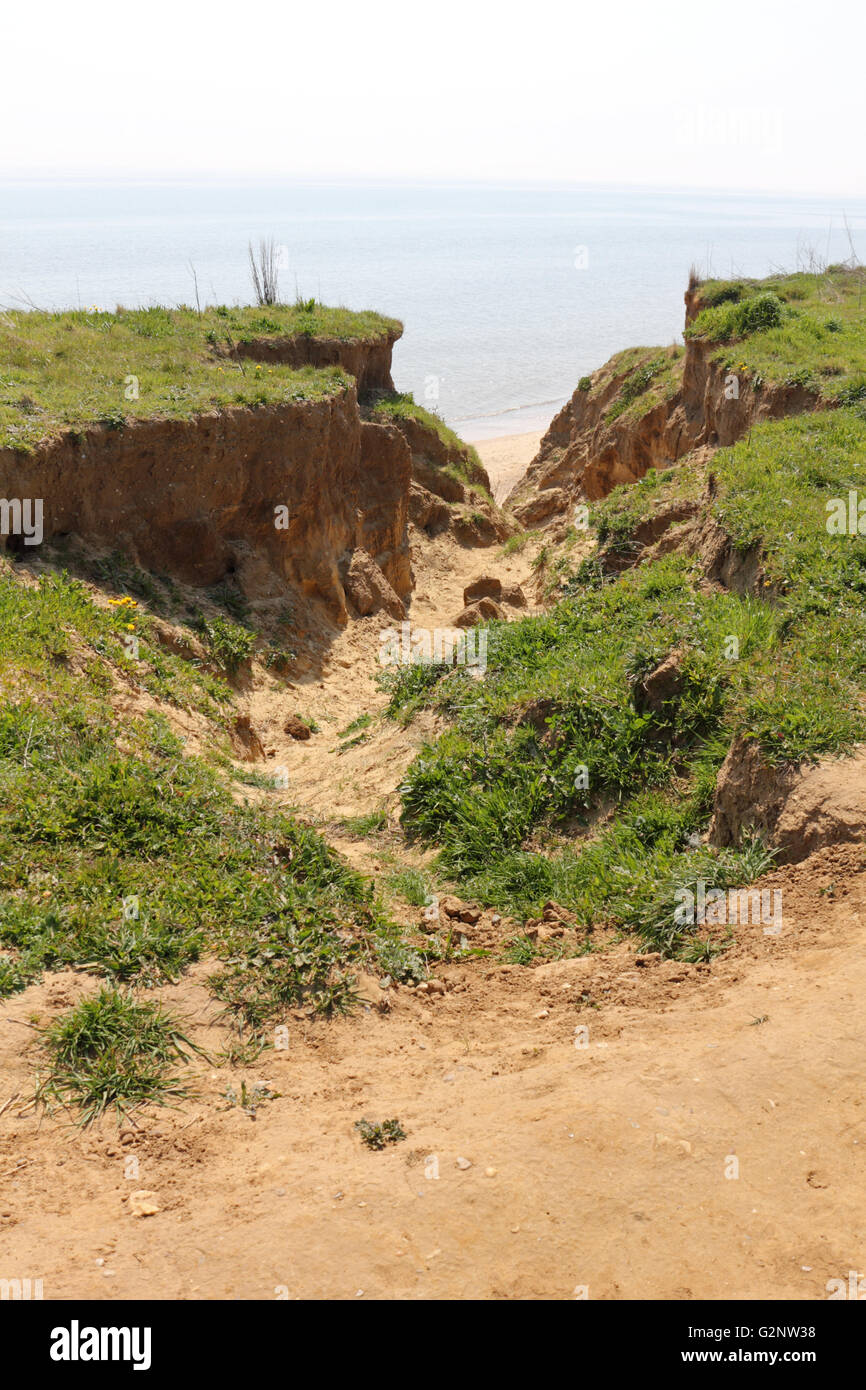 Cliff coastal erosion hi-res stock photography and images - Alamy