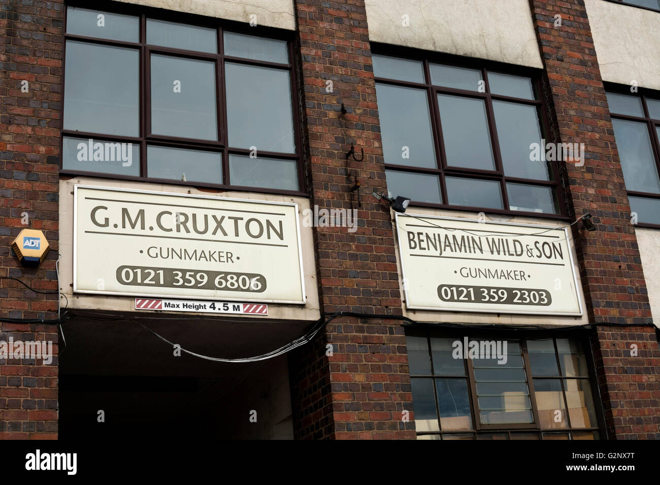 Gun makers in Price Street, Gun Quarter, Birmingham, UK Stock Photo Alamy