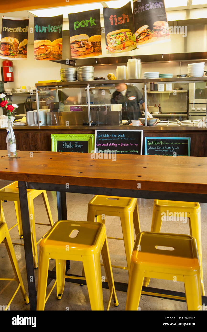 Mouthful Eatery, Thousand Oaks, California Stock Photo