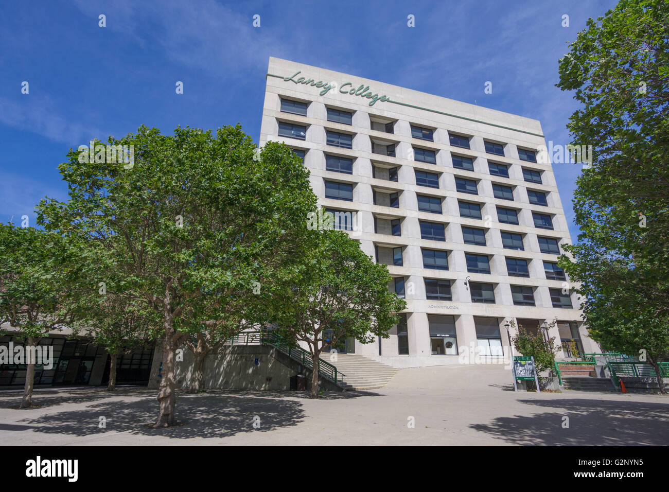 Laney College, Oakland, California Stock Photo Alamy