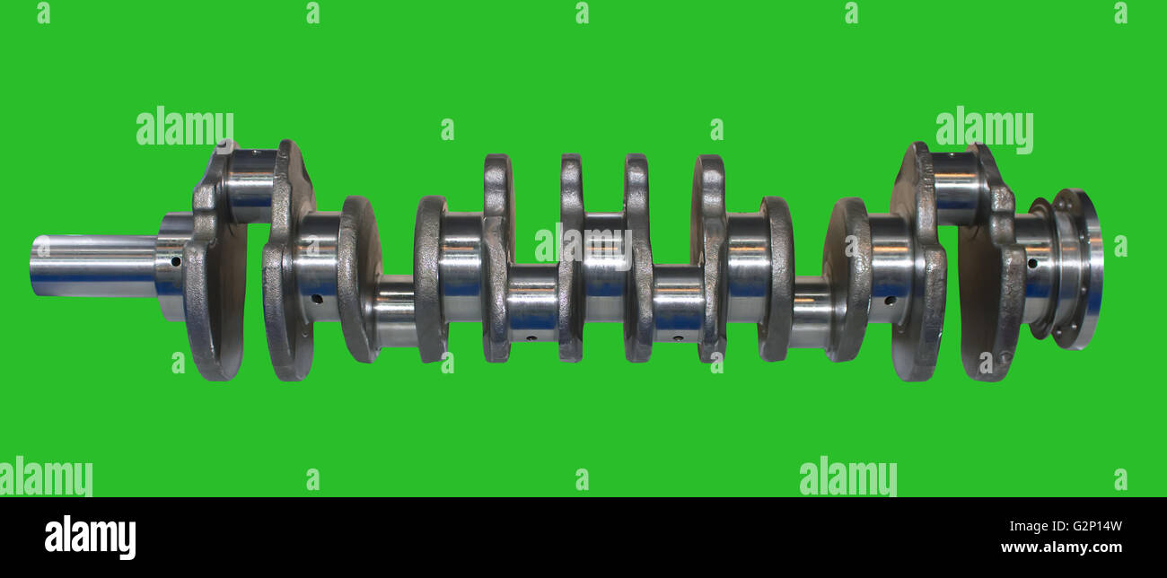 crankshaft from engine car Stock Photo Alamy