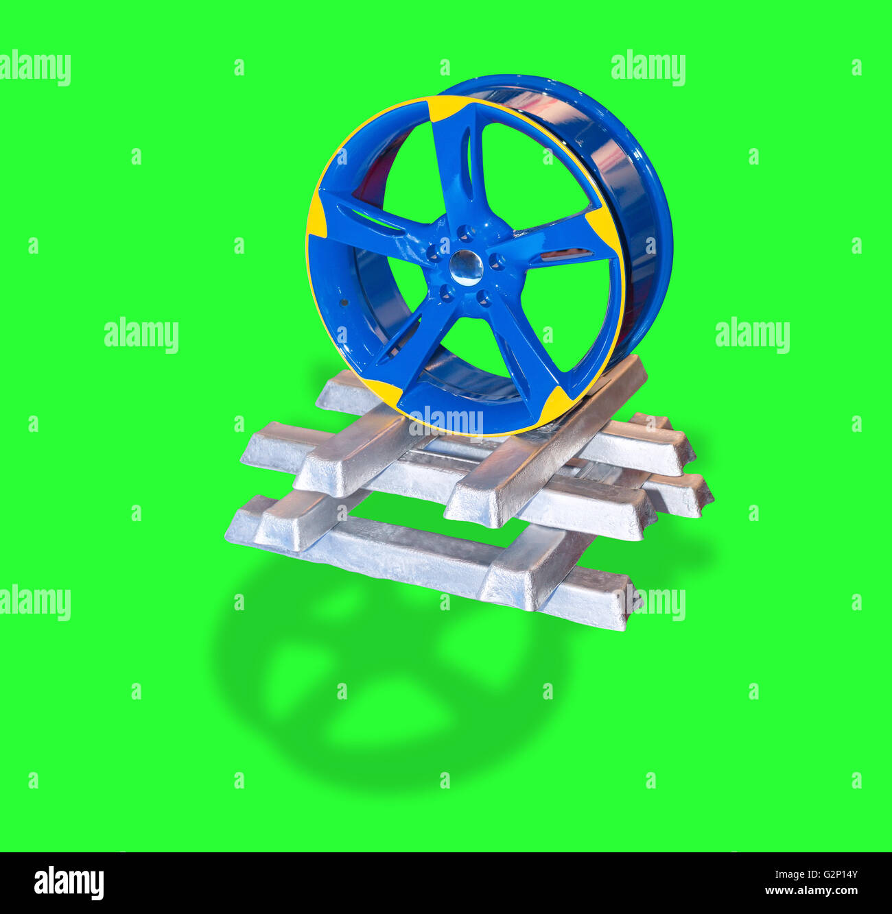 Spare parts for sport car disk Stock Photo Alamy