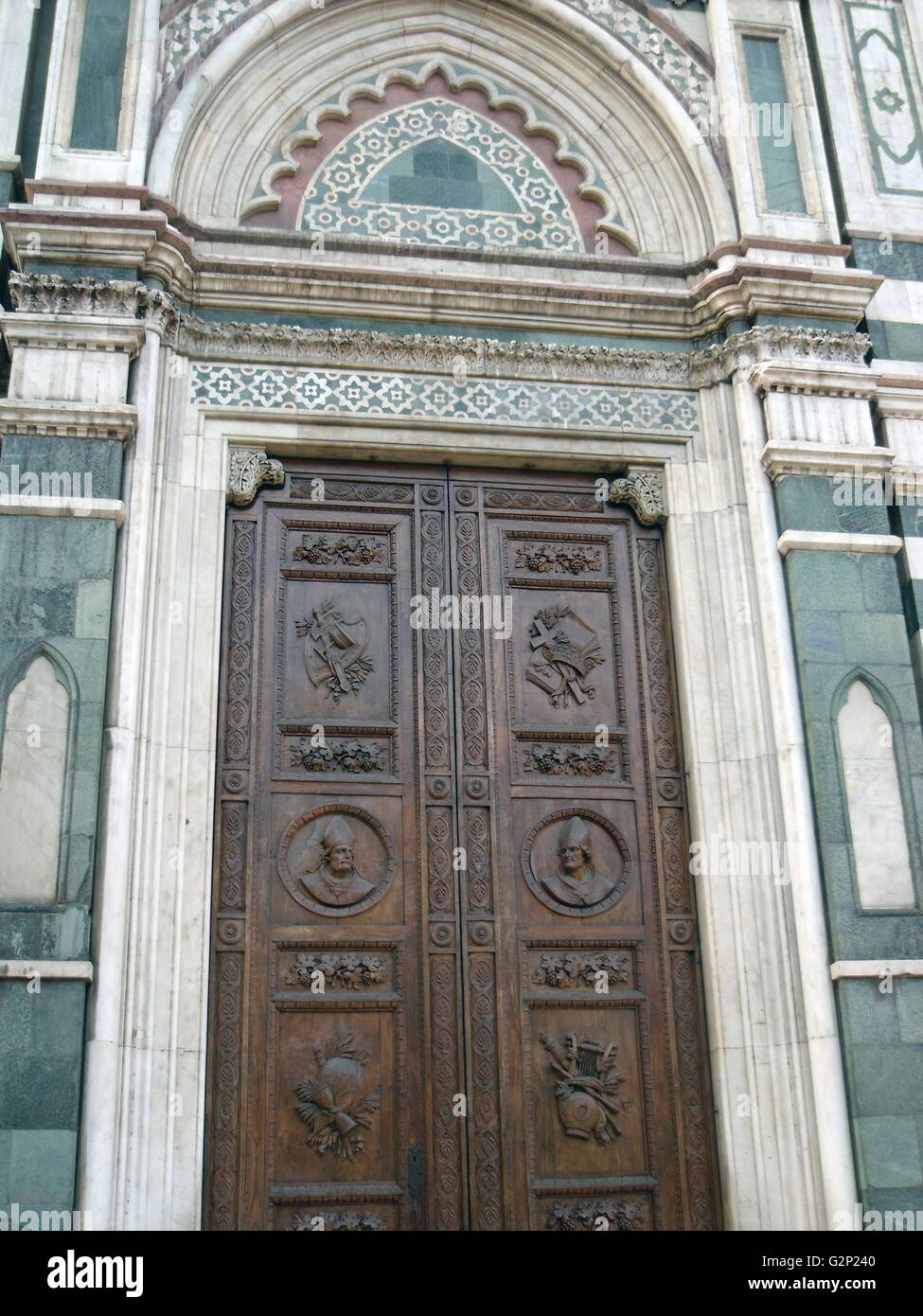 The main portal doors from the Basilica di Santa Maria del Fiore, (more