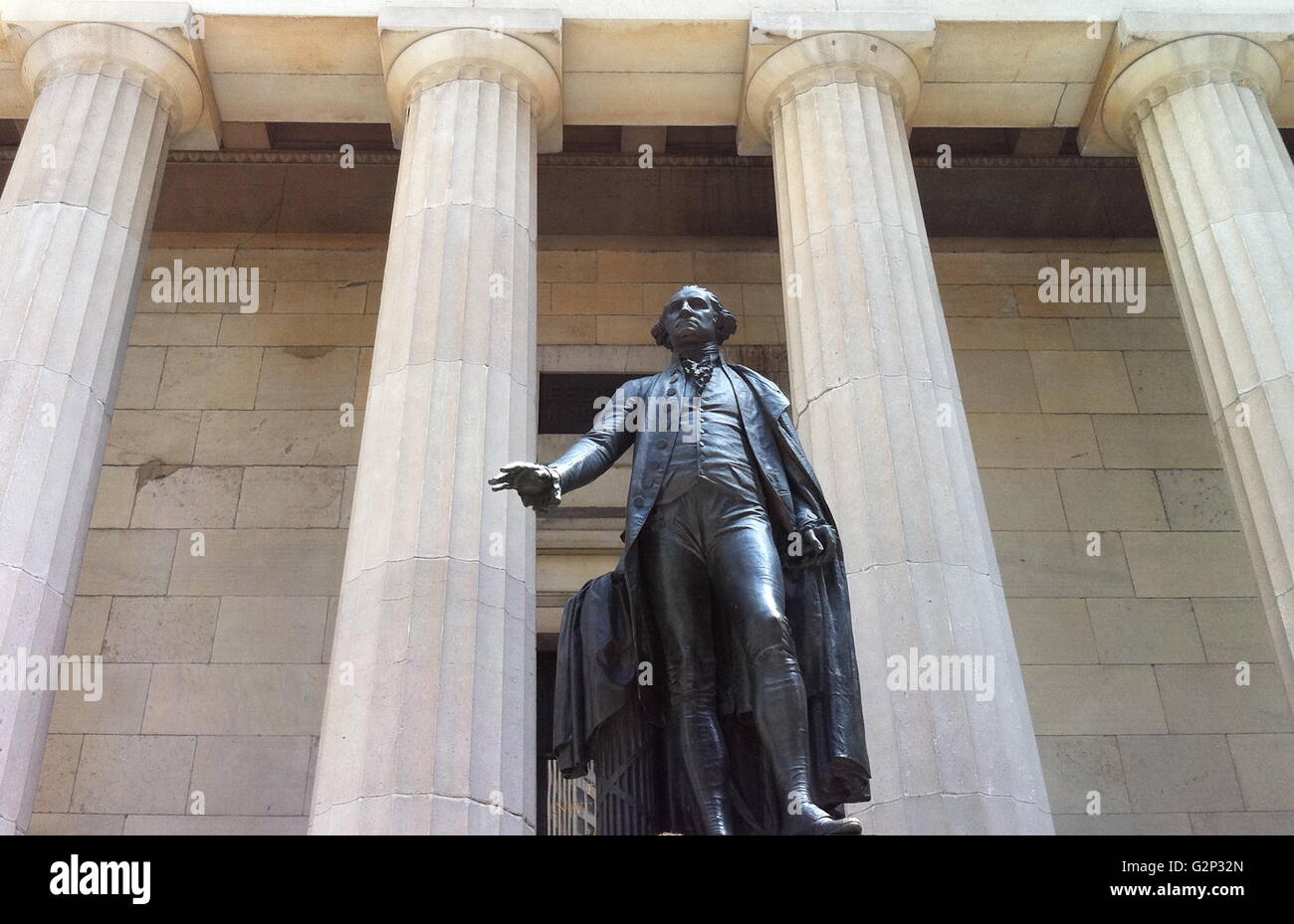 Monument to George Washington, 1st president of the United States. A ...