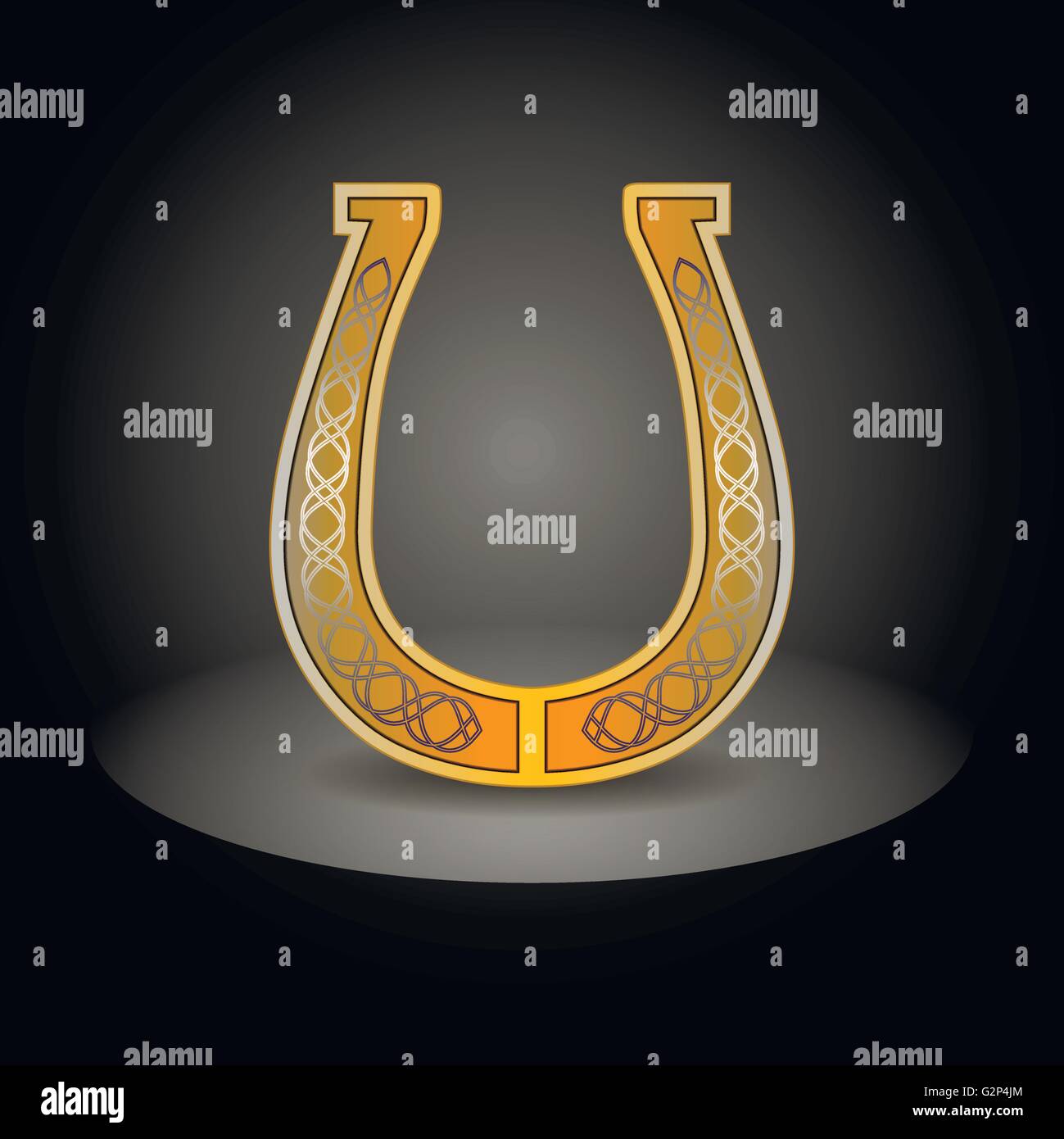 Horseshoe vector vectors hi-res stock photography and images - Alamy