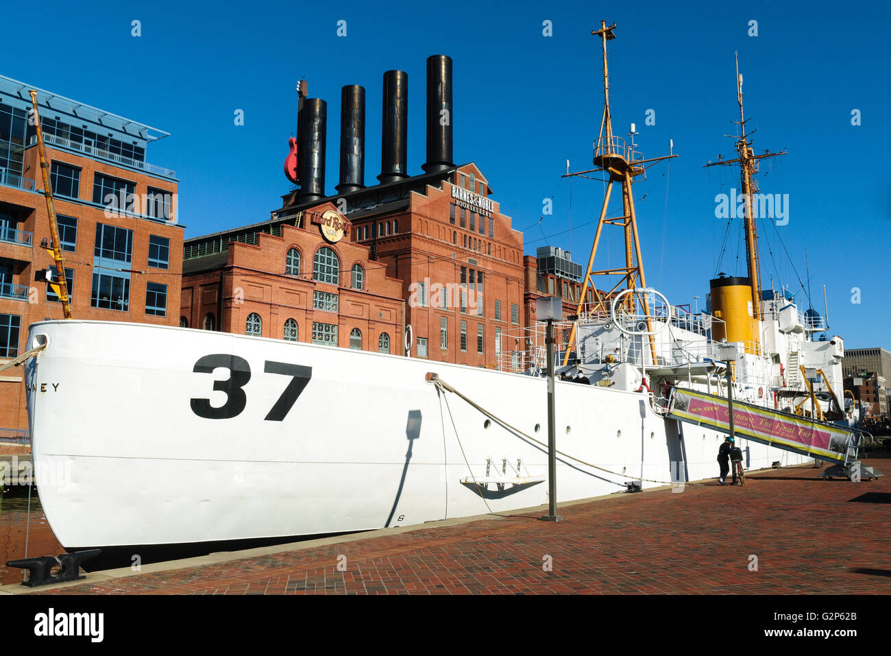 Baltimore Inner Harbor Chesapeake Stock Photo