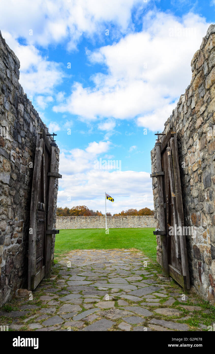 Fort Frederick State Park Stock Photo Alamy