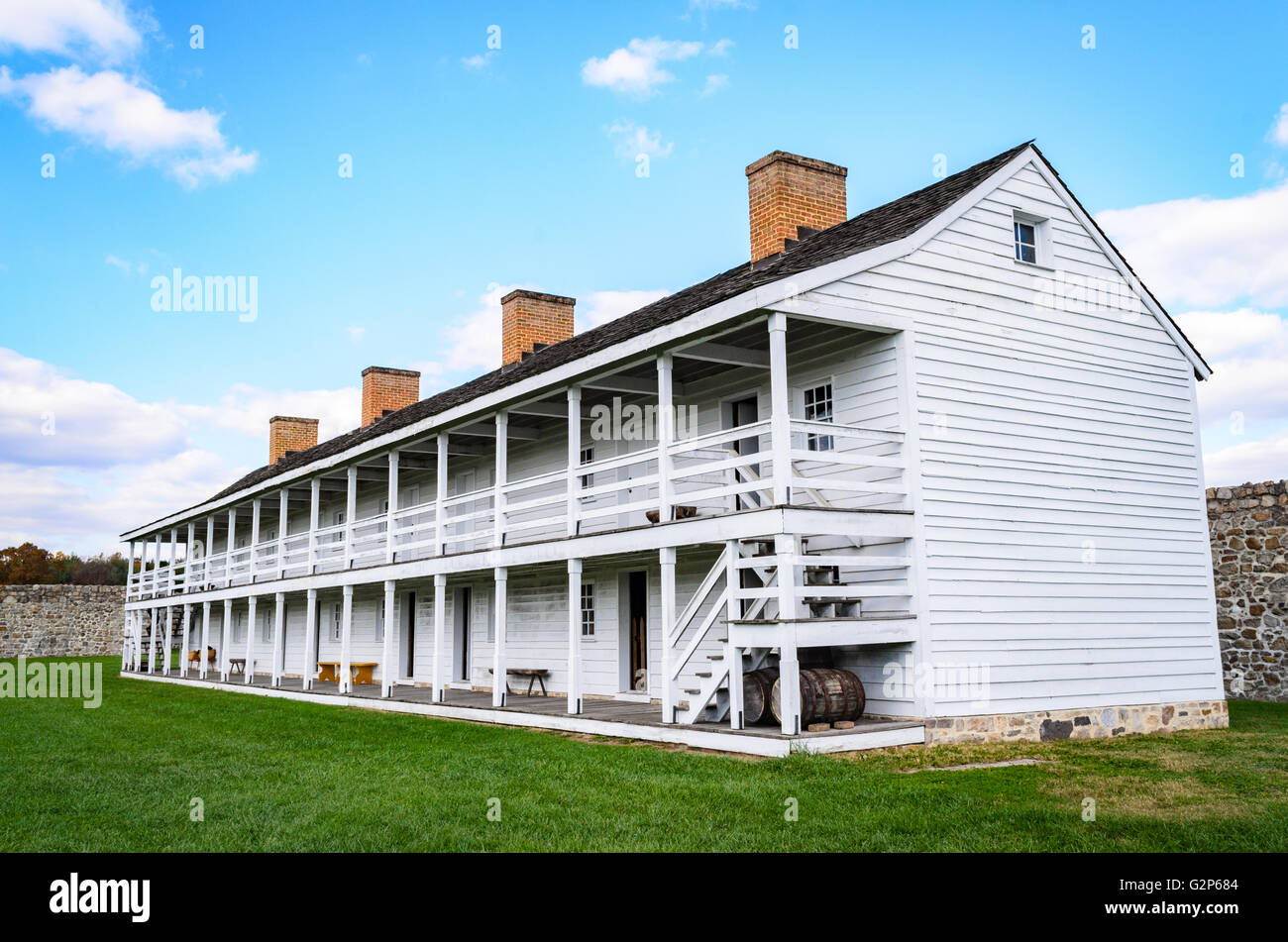 Fort Frederick State Park Stock Photo Alamy