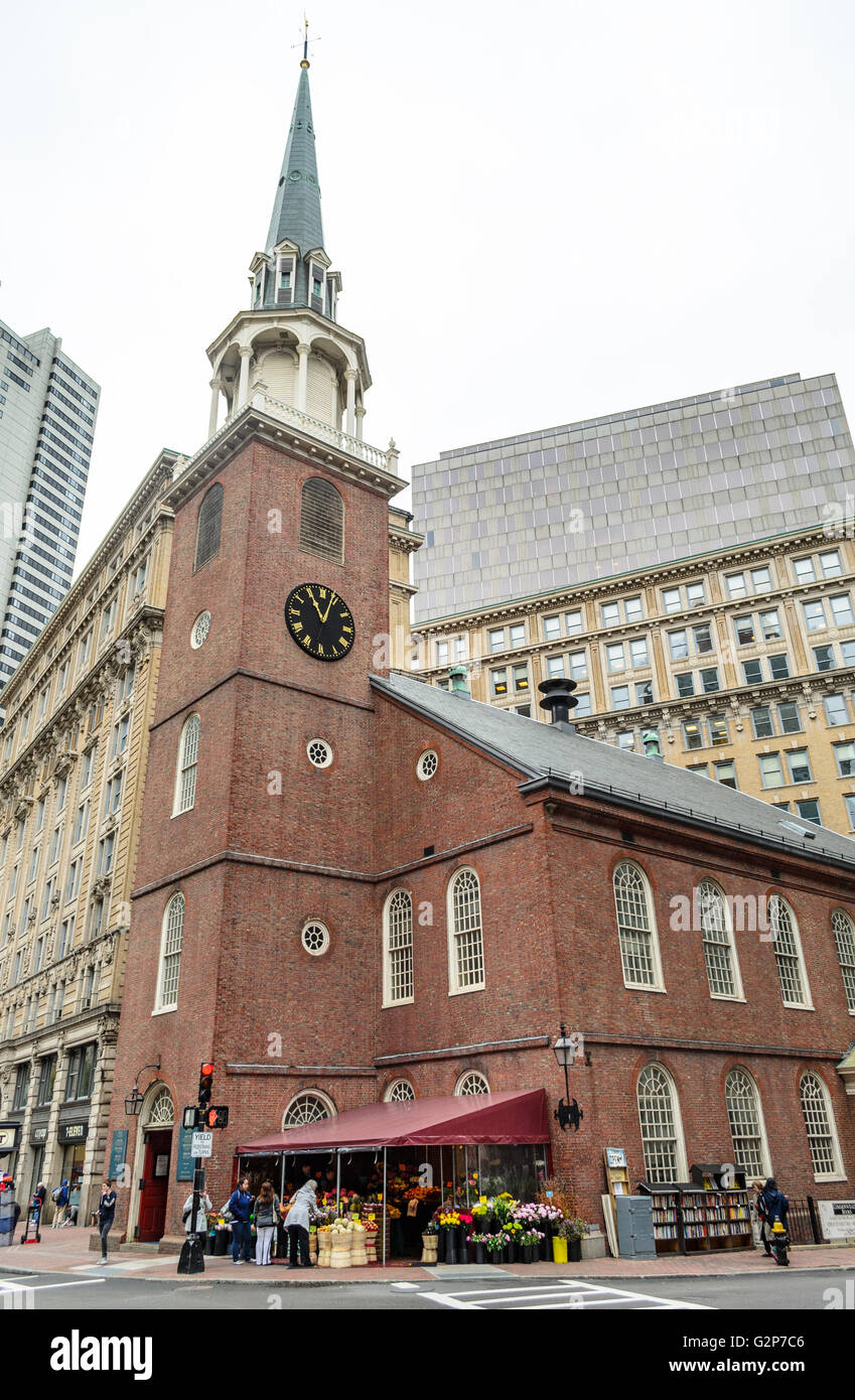 Old South Meeting House Stock Photo