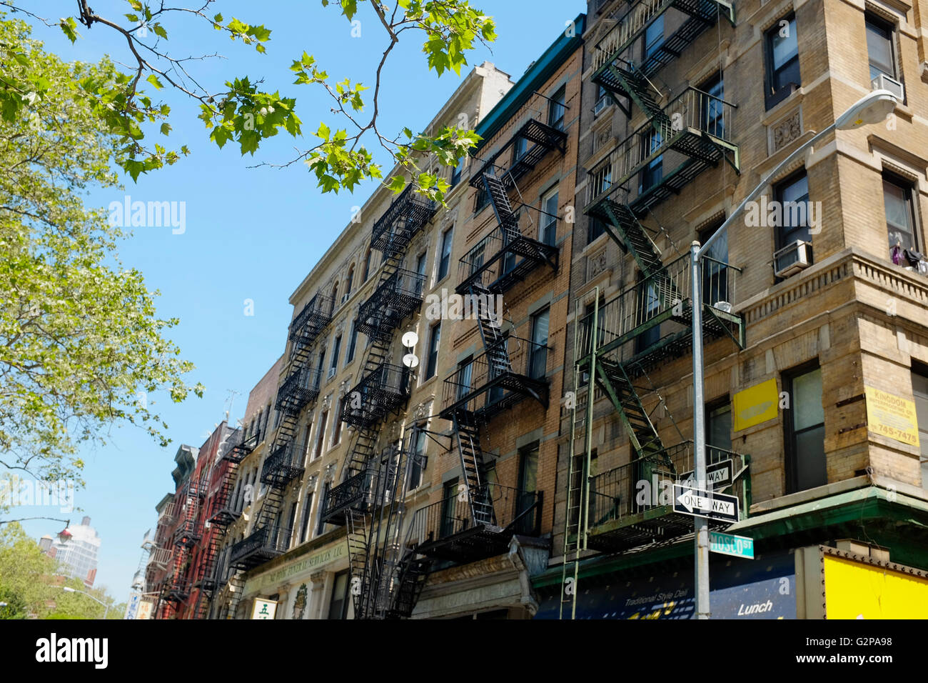 Little Italy in New York City Stock Photo Alamy