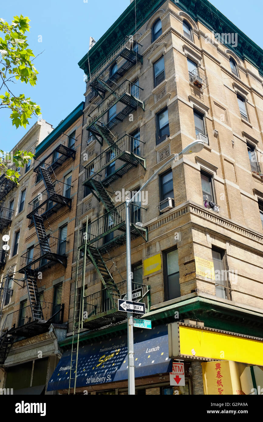 Little Italy in New York City Stock Photo Alamy