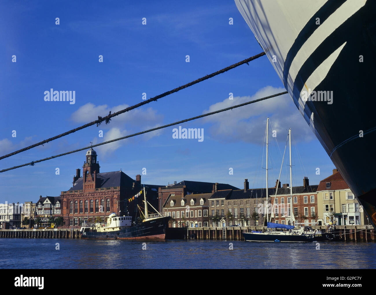 Town Hall on the South Quay. Great Yarmouth. Norfolk. England. UK Stock