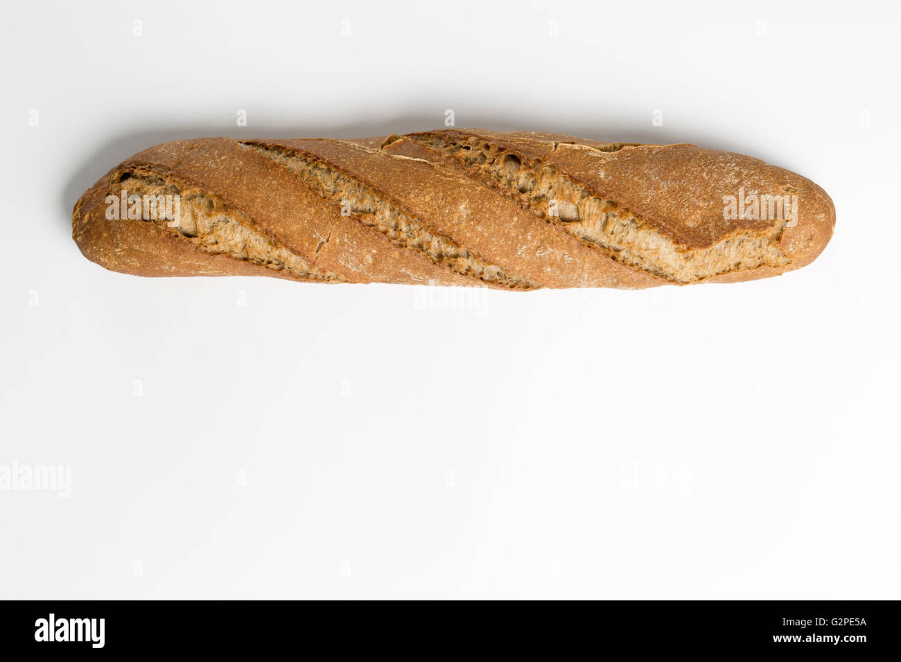 bread isolated on a white background Stock Photo - Alamy