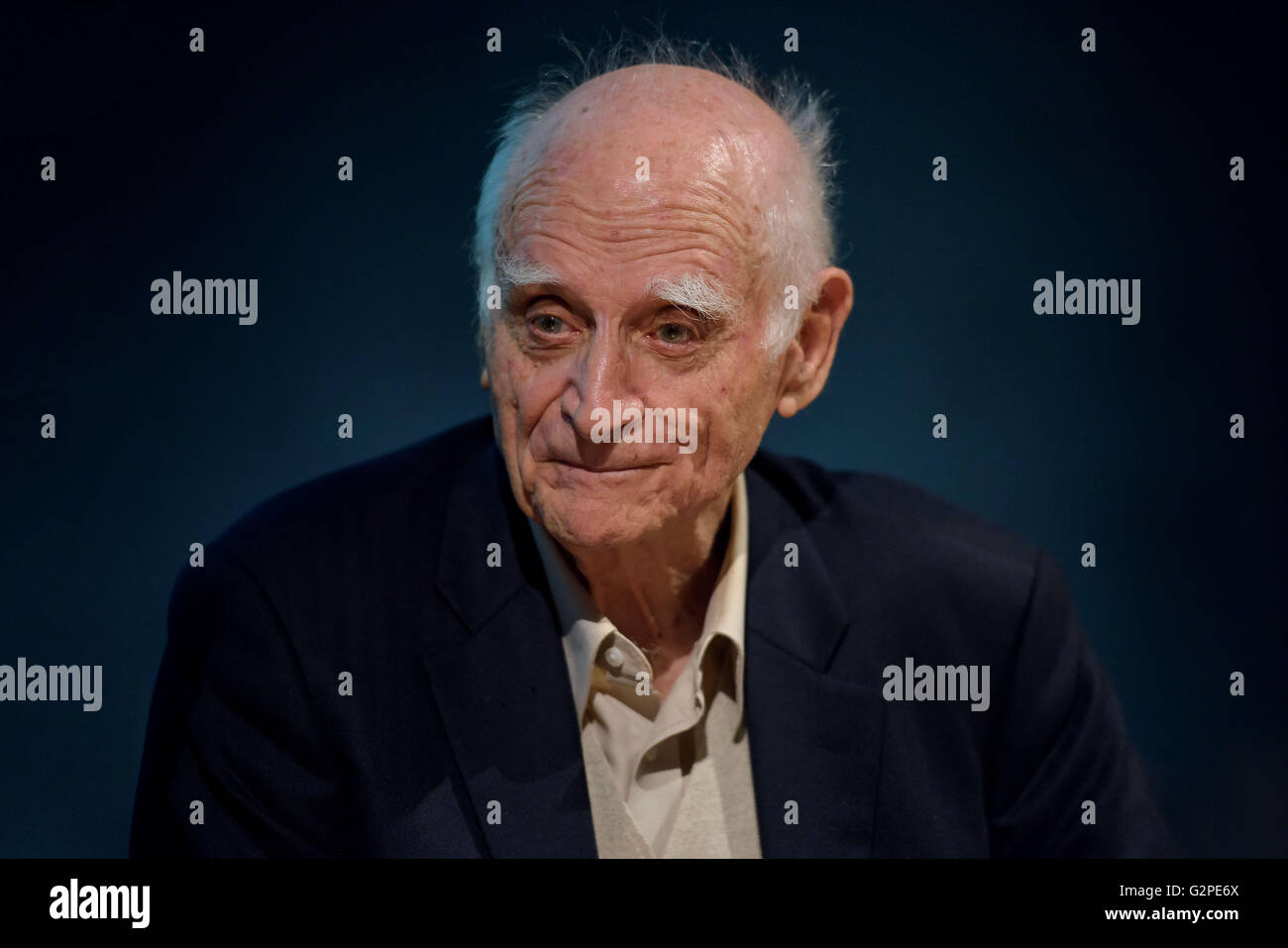 Michel Serres - French philosopher and author. Stock Photo