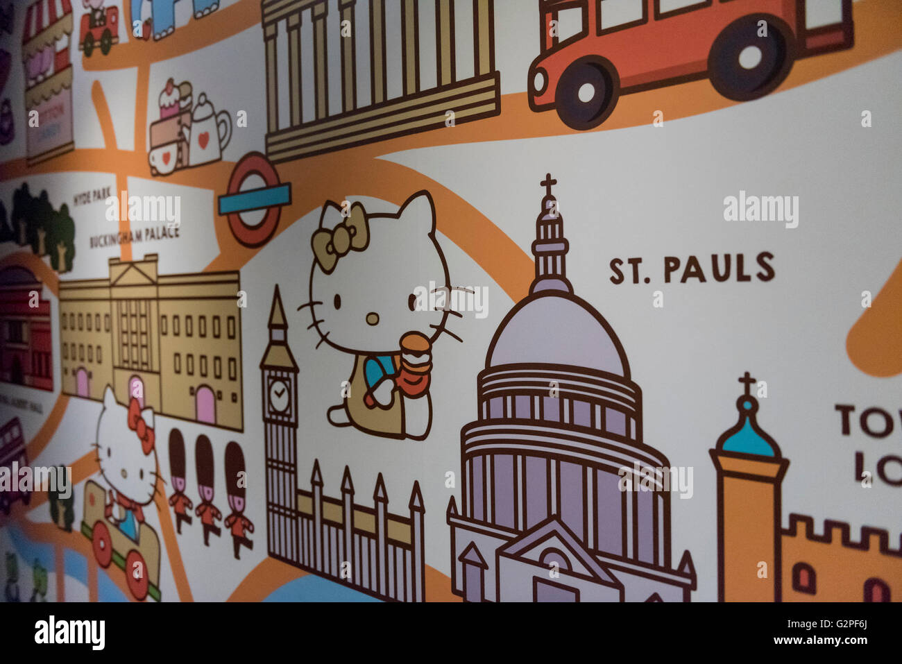 Hello kitty cafe london hires stock photography and images Alamy