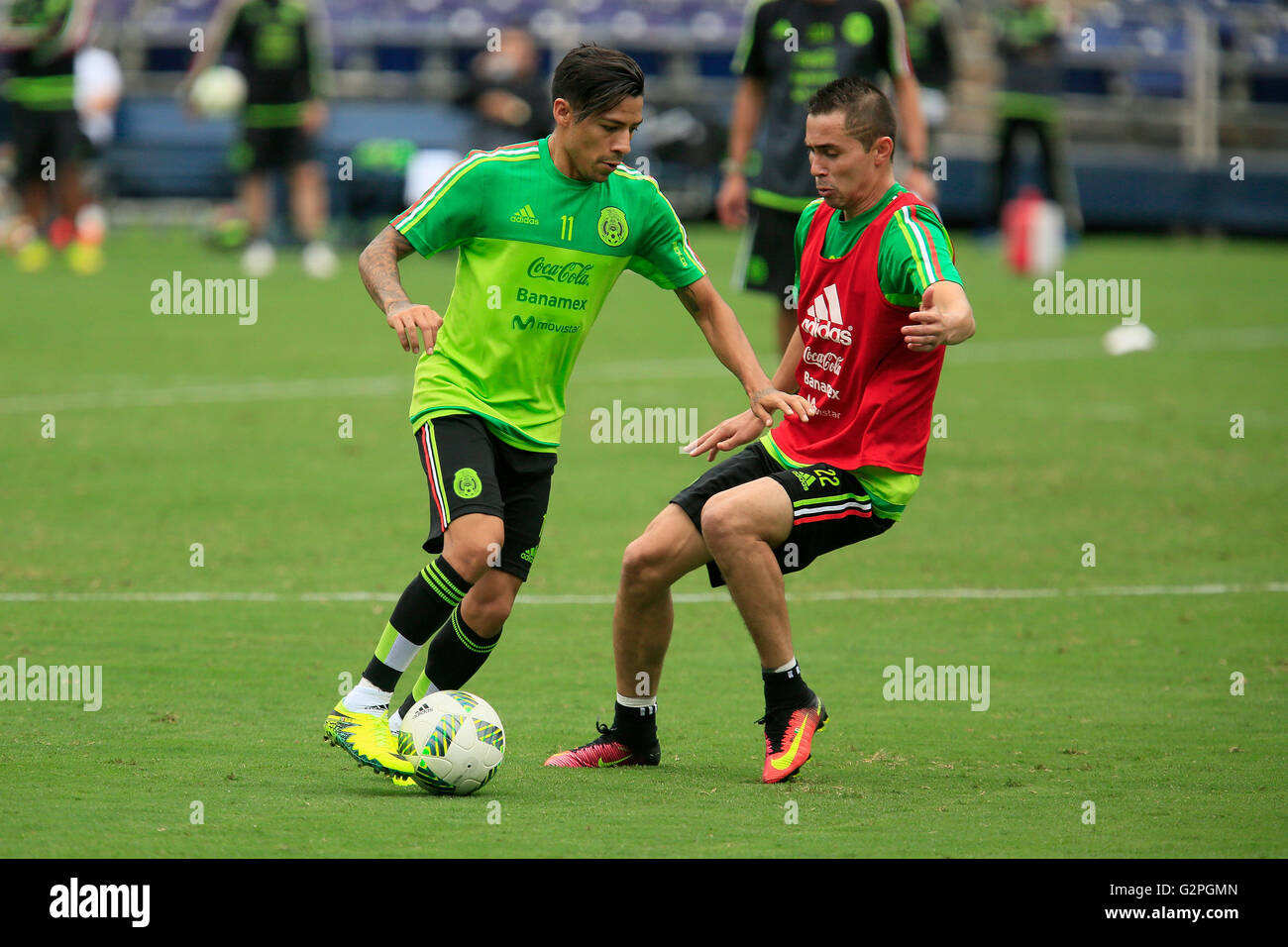 Friendly match from left to right hires stock photography and images