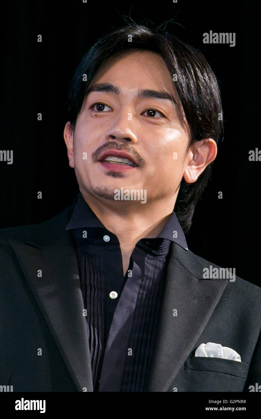 Tokyo, Japan. 2nd June, 2016. Japanese actor Sho Aoyagi attends the