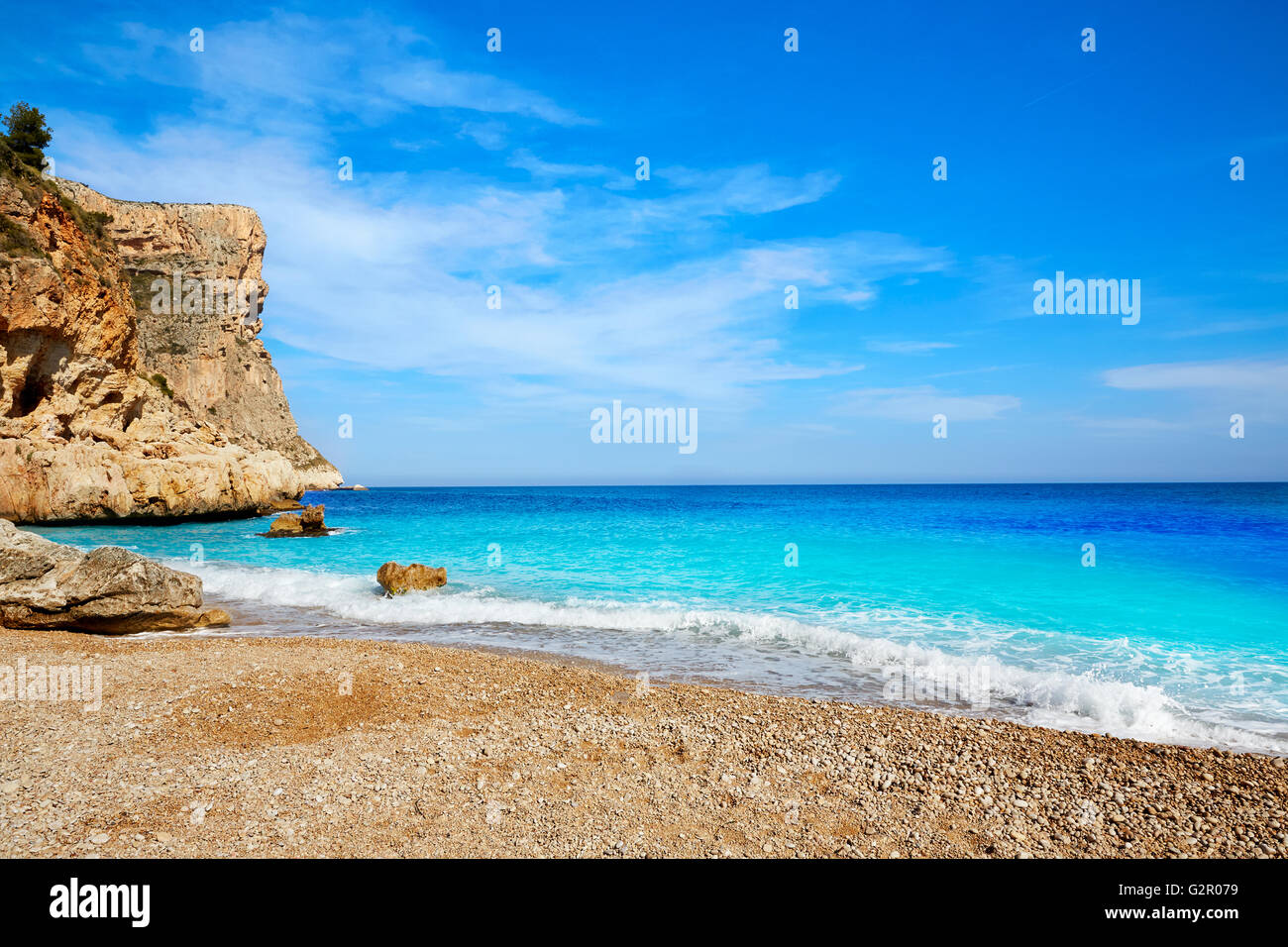 cala-del-moraig-beach-in-benitatxell-of-alicante-in-spain-stock-photo