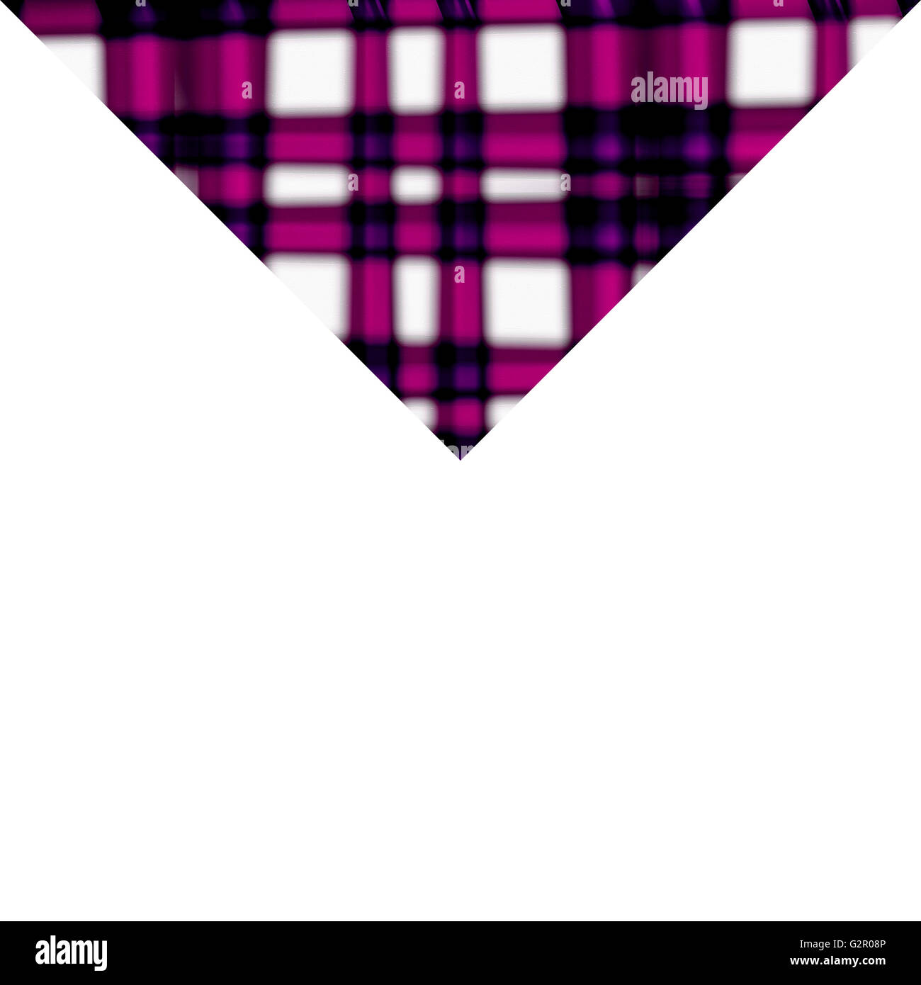 White background with geometric patterned borders Stock Photo - Alamy