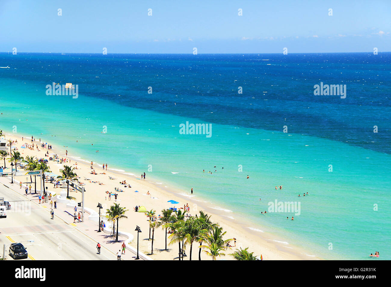 Fort Lauderdale Beach near Miami, Florida USA Stock Photo - Alamy