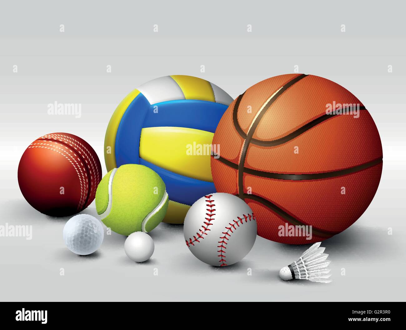 different types of balls illustration Stock Vector Image & Art Alamy