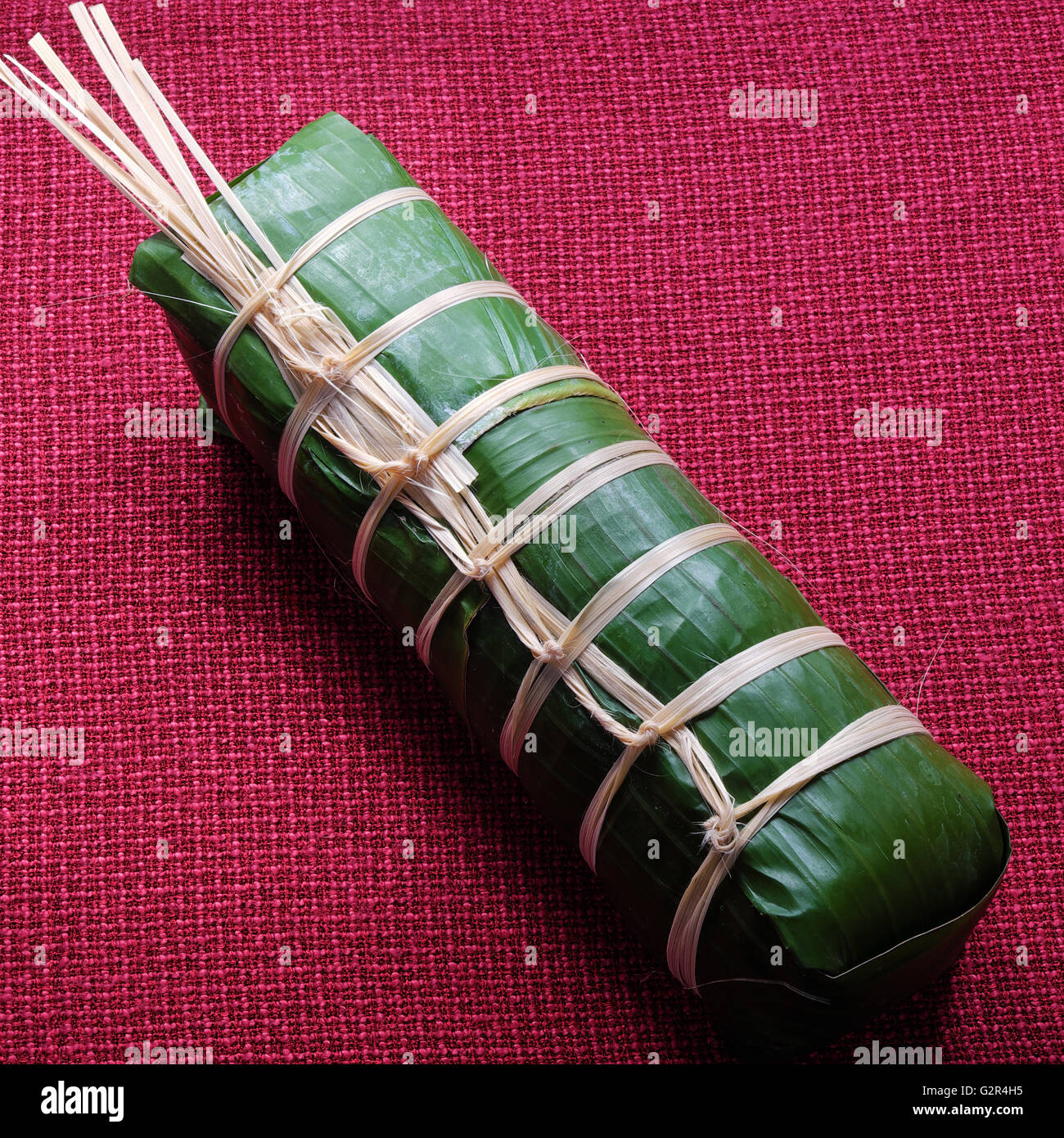 Vietnamese food, traditional food on tet holiday in spring, banh tet ...