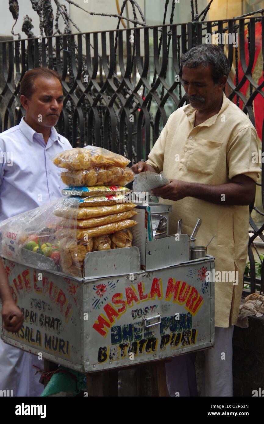 Street food hawkers in Kolkata, India Stock Photo Alamy