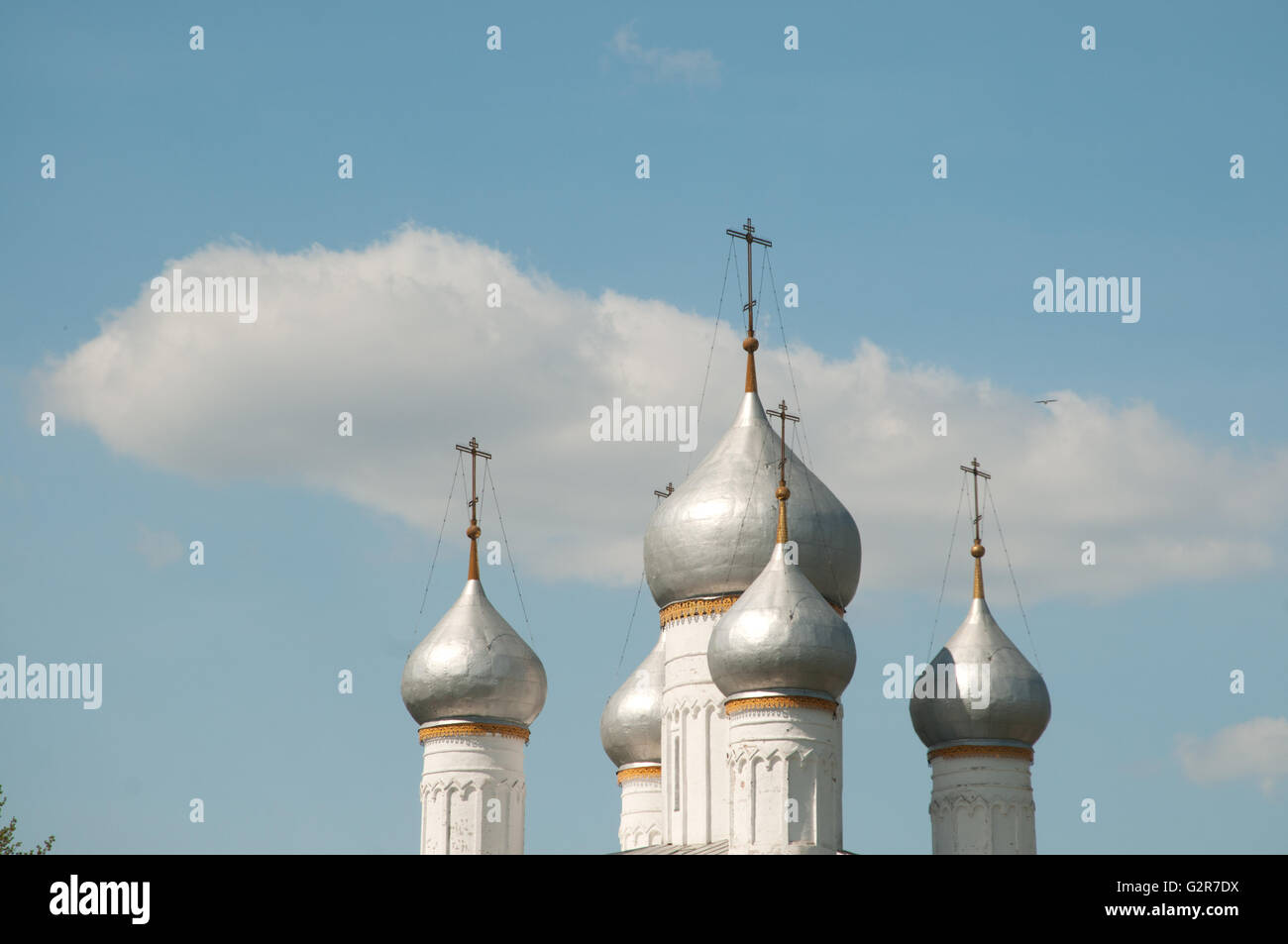 Rostov the Great, Spaso-Yakovlevsky Dmitriev monastery, Church Of The Transfiguration (the Savior on the Sands) Stock Photo