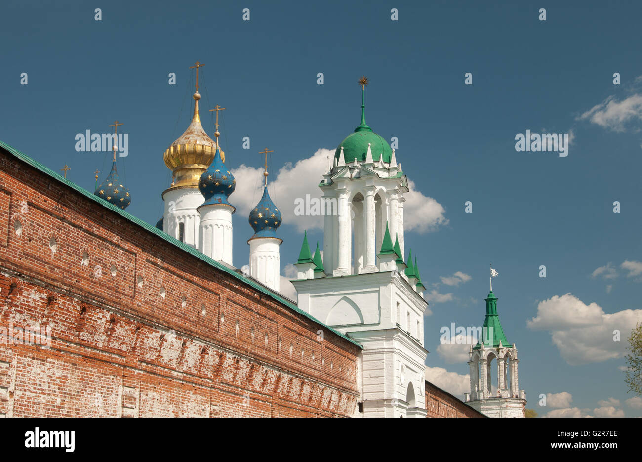 Rostov the Great, Spaso-Yakovlevsky Dmitriev monastery, The Church Of The Conception Of Anne Stock Photo