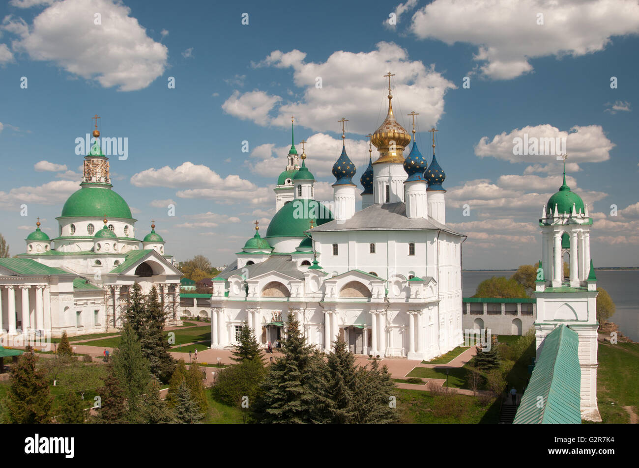 ROSTOV, RUSSIA, MAY 08. 2016: - Rostov the Great, Spaso-Yakovlevsky Dmitriev monastery, Stock Photo