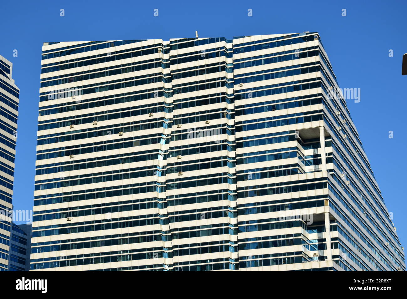 Modern residential building in Astana, new capital of Kazakhstan Stock ...