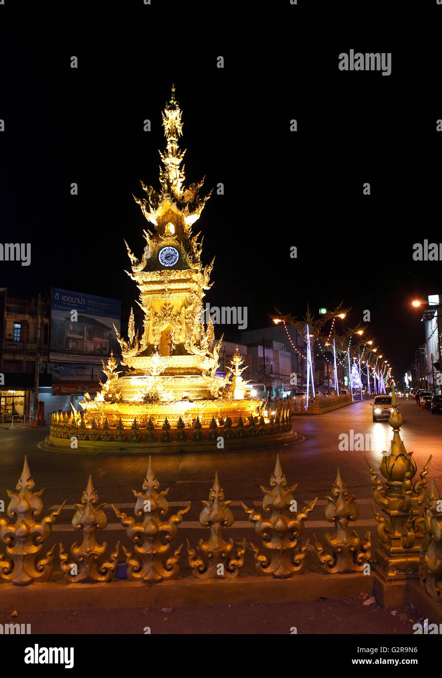 Chiang rai roundabout hi-res stock photography and images - Alamy