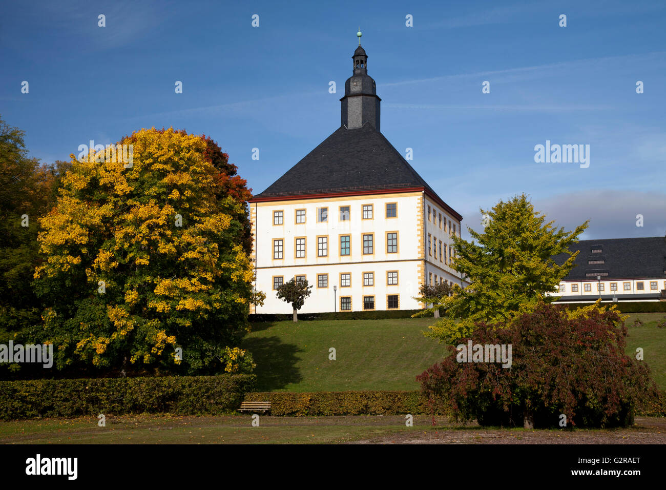 Schloss Friedenstein Palace, Gotha, Thuringia, Germany Stock Photo