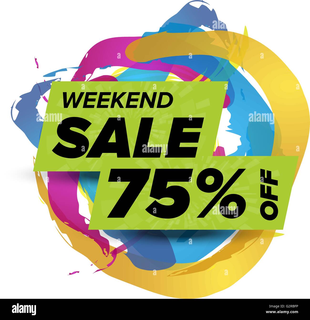 weekend sale badge Stock Vector Image & Art Alamy